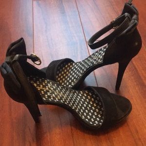 Jessica Simpson open toed stilettos. Size 7